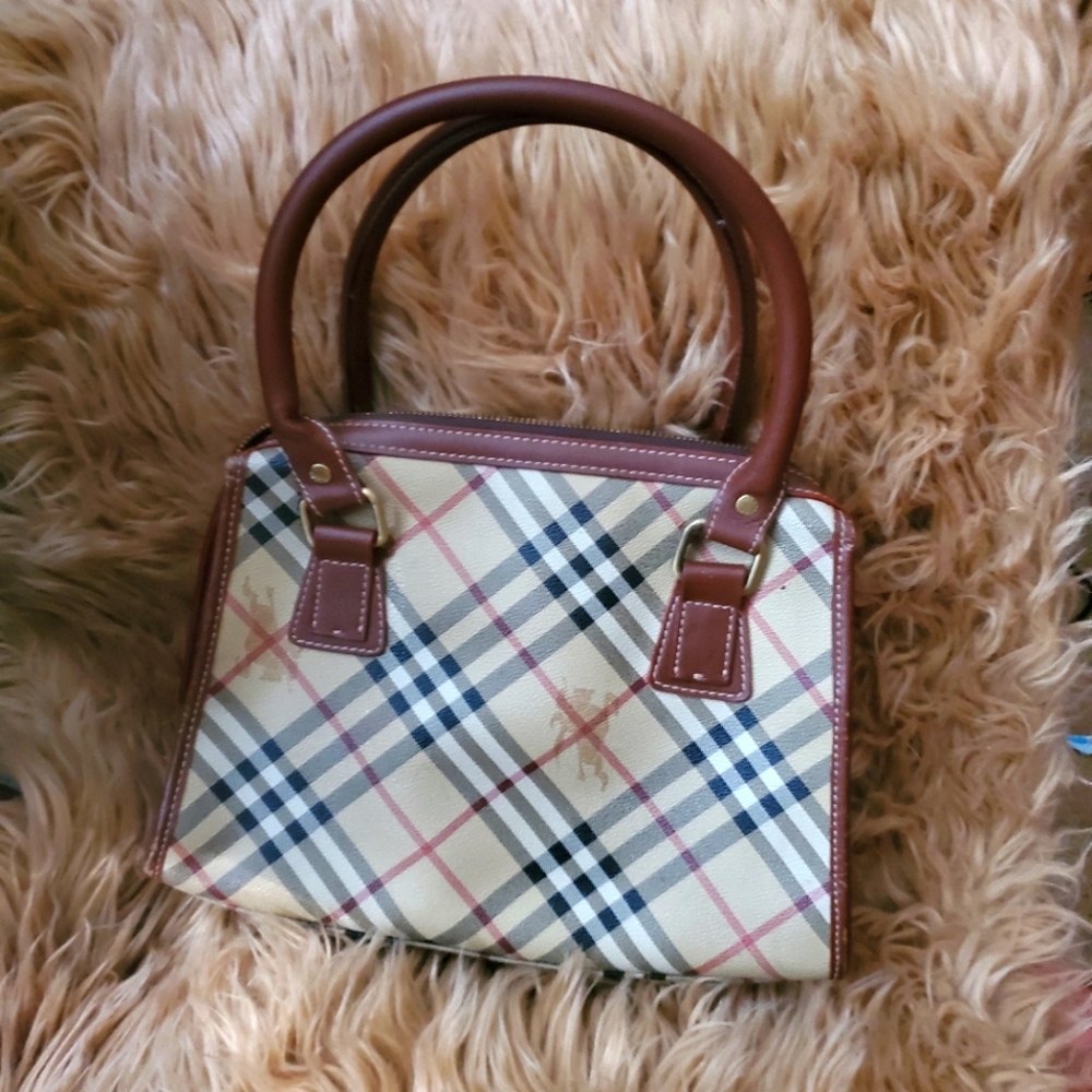 Authentic Leather Burberry Bag